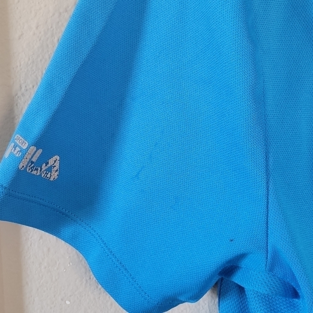 Set of Two Fila Sport Golf Peformance Men's Polo Shirts Size Small - Picture 5 of 15